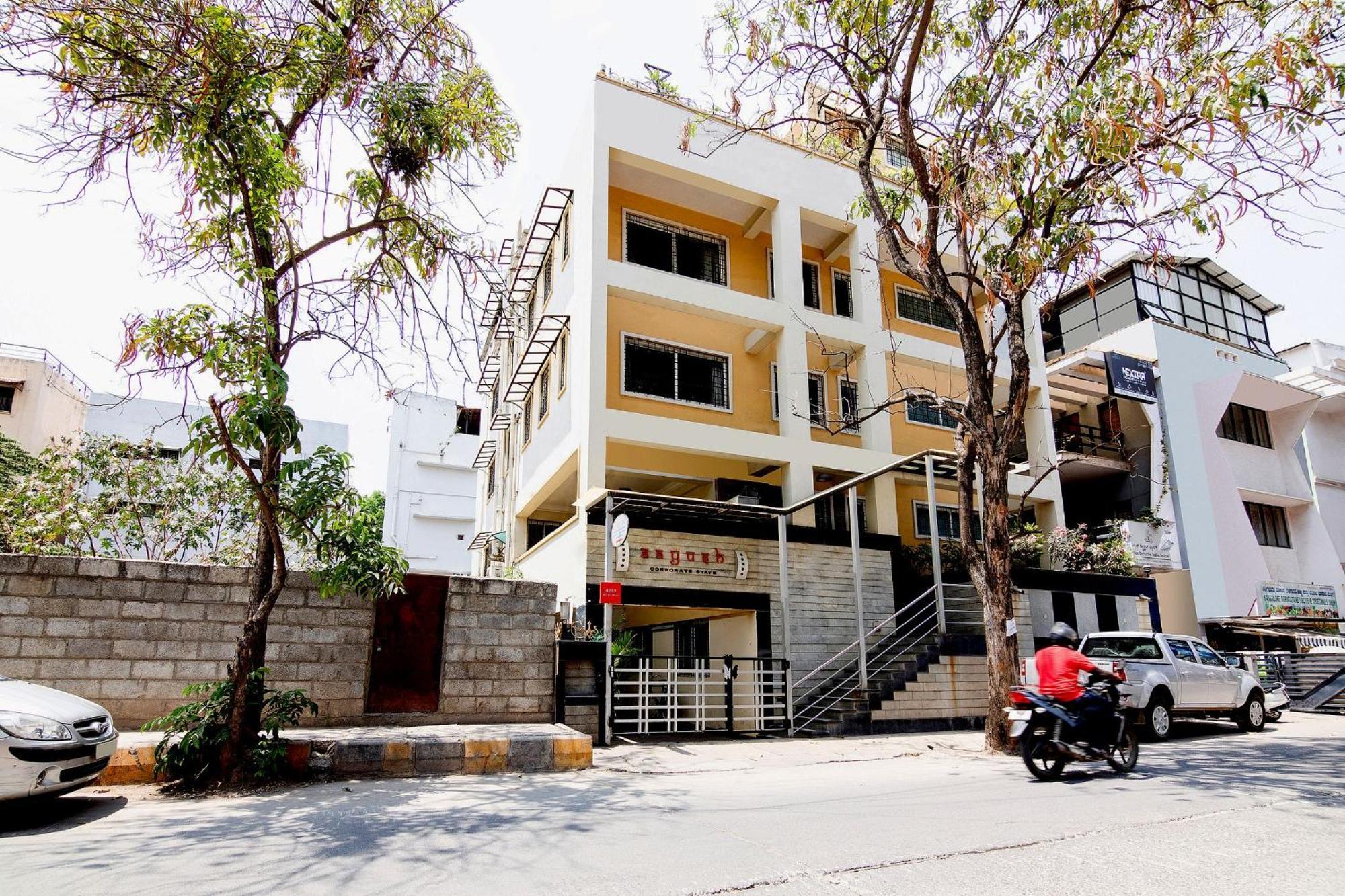 Flagship Aayush Corporate Stays Near Nexus Mall Koramangala Bangalore Exterior photo